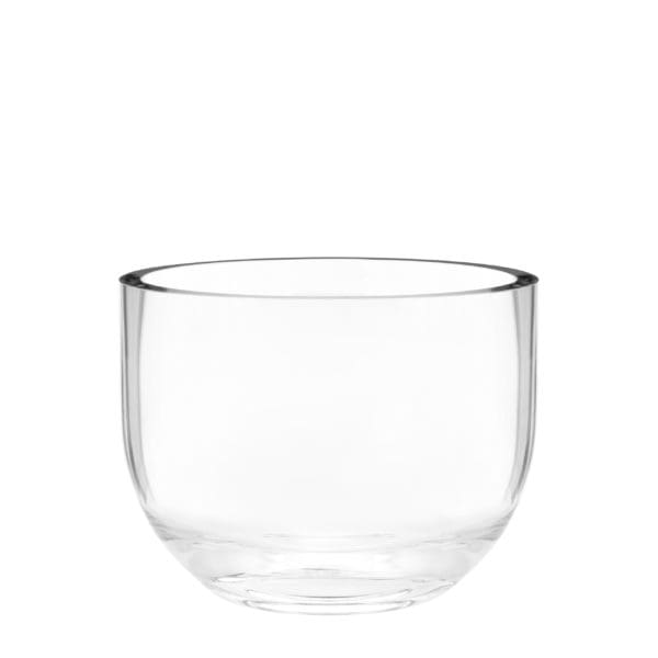 Round Vase Clear 20cm