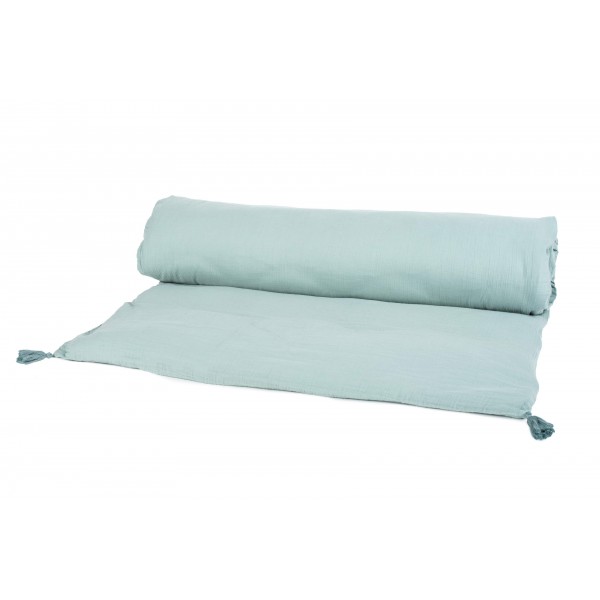 Dili Cotton Bed End Quilt Celadon